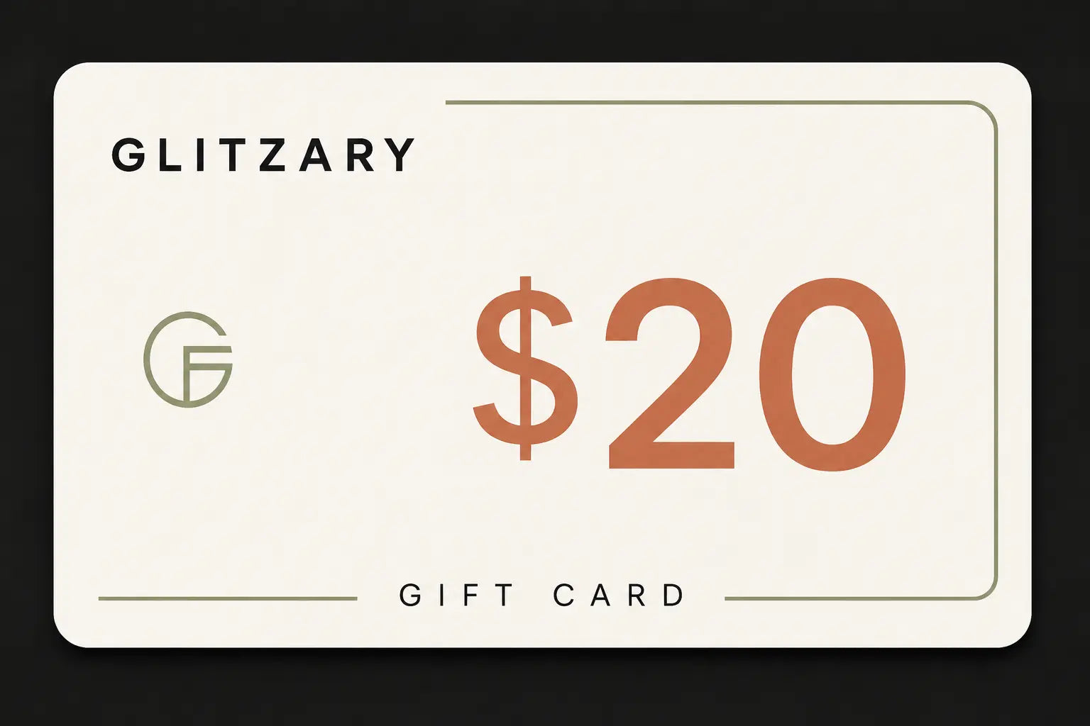 Glitzary™ Gift Card