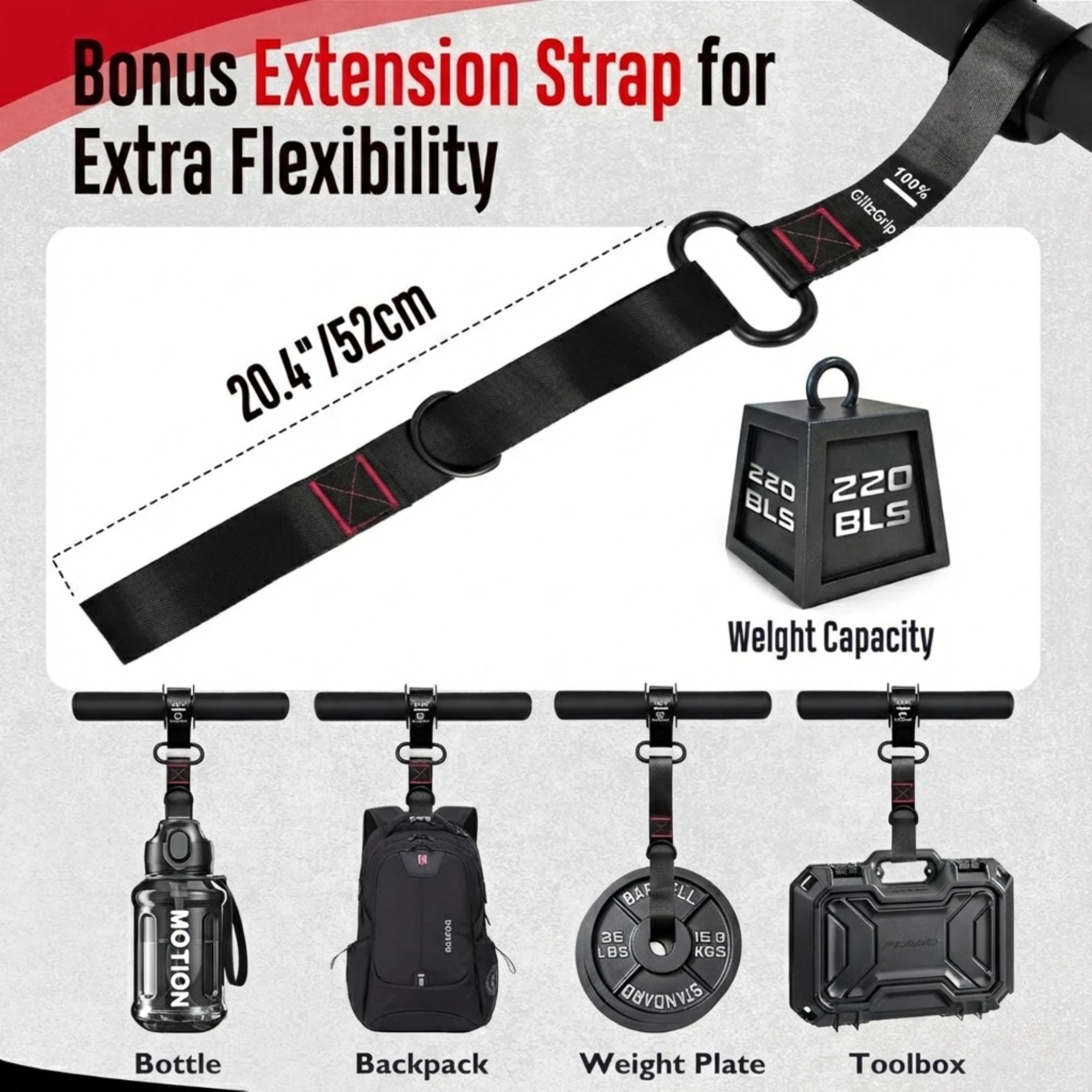 GlitzGrip™ Wrist Roller