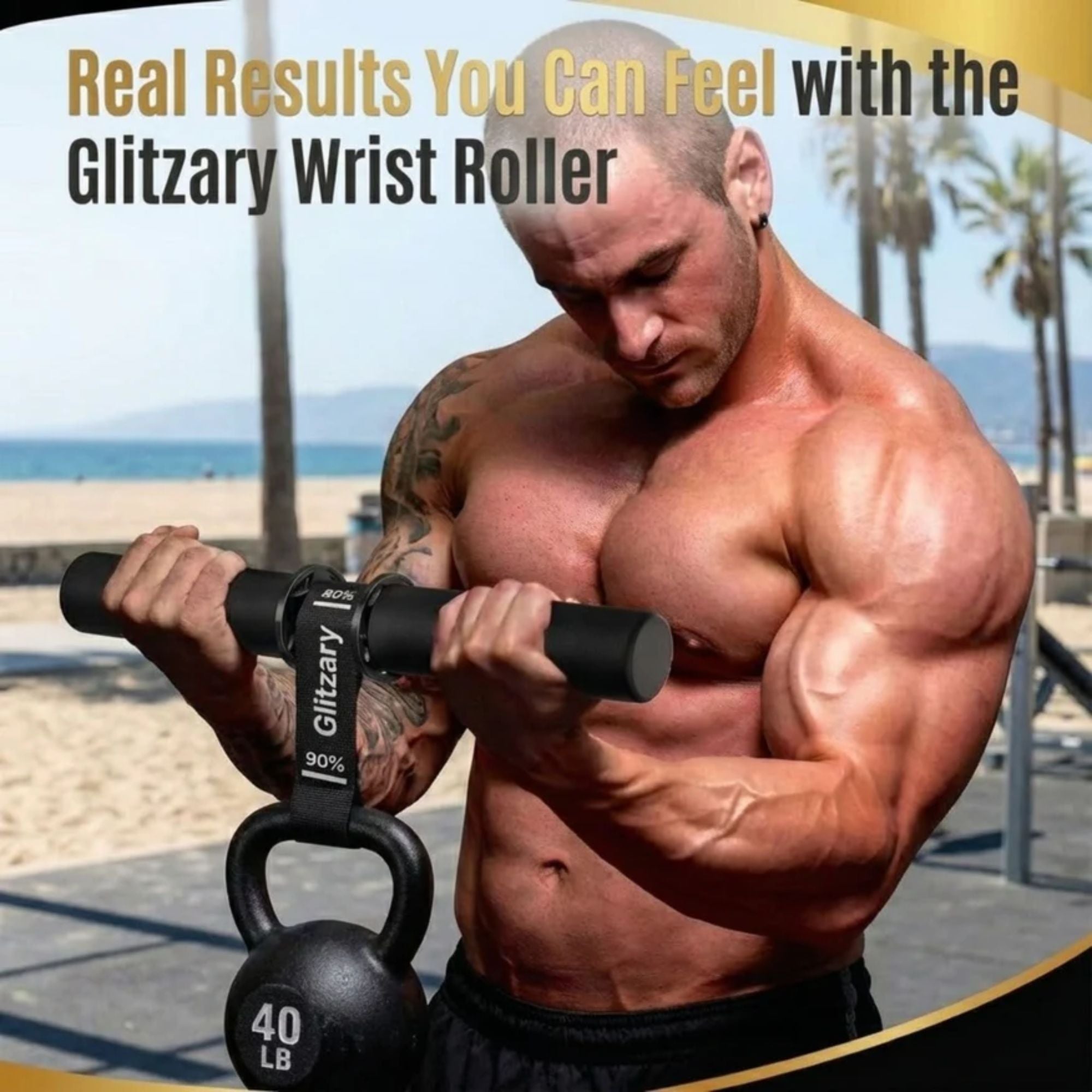 GlitzGrip™ Wrist Roller