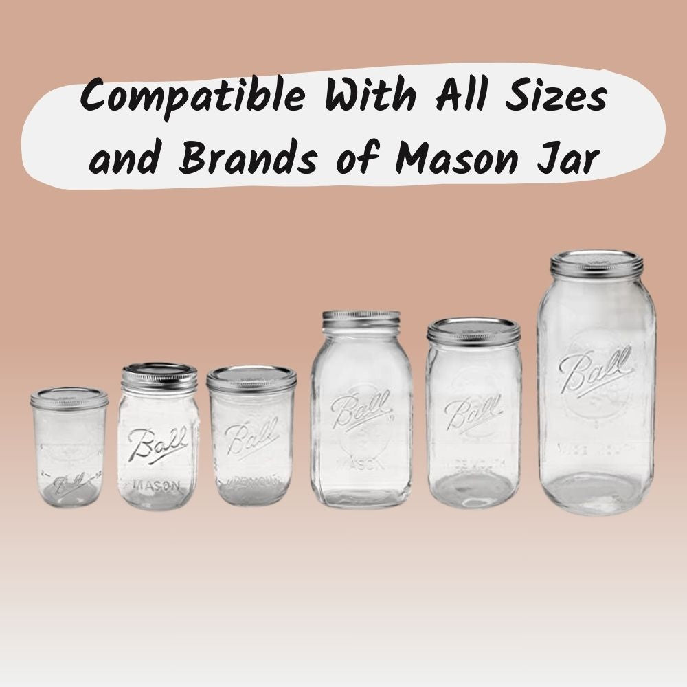 Glitzary™ Mason Jar Vacuum Sealer Kit