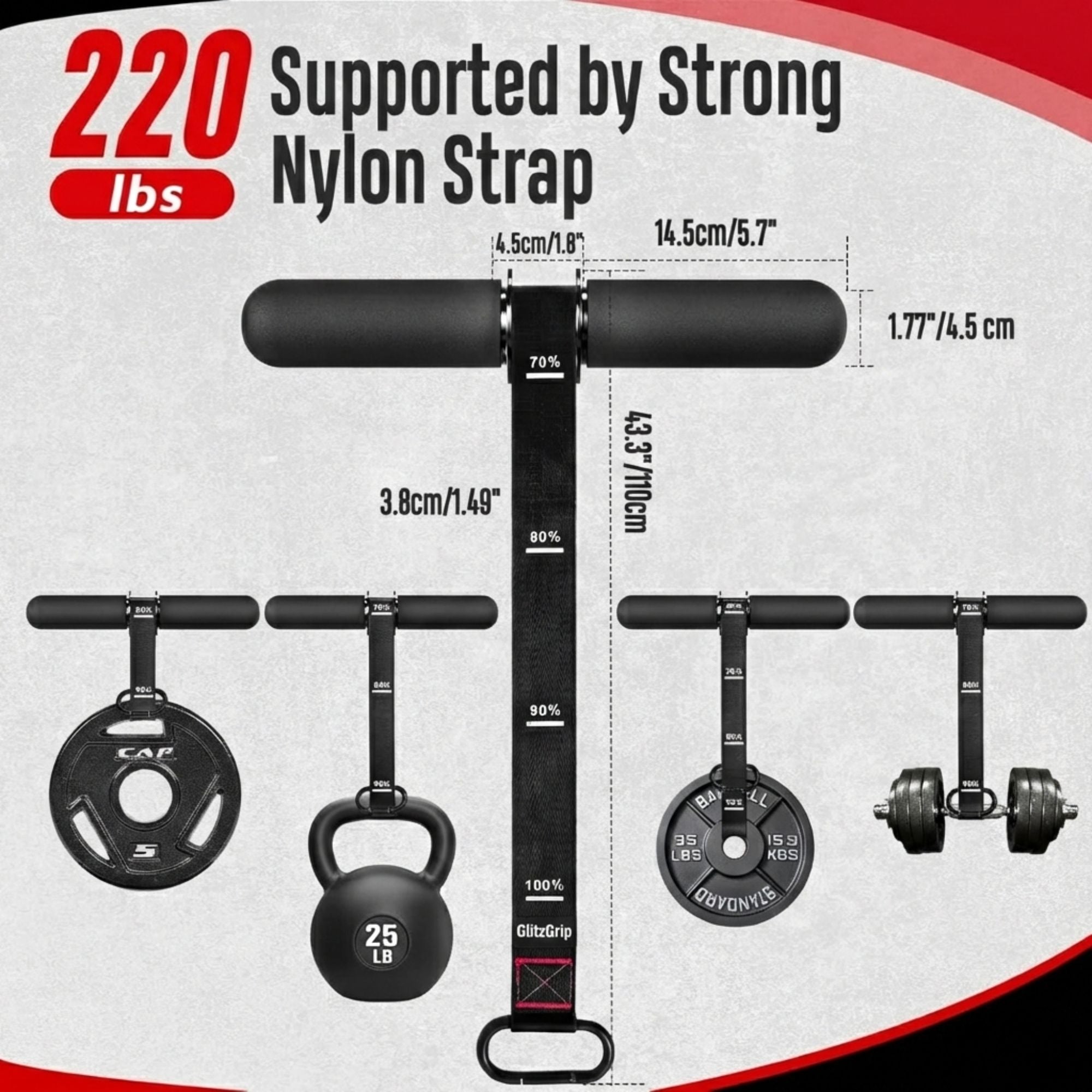 GlitzGrip™ Wrist Roller