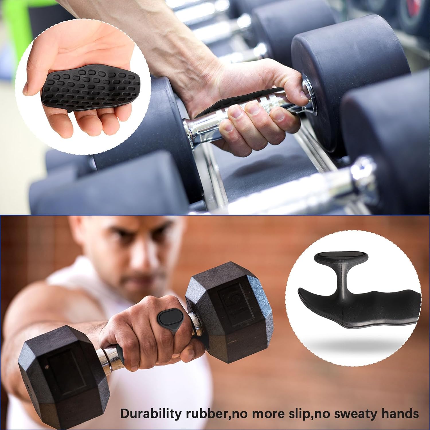Glitzary™ Anti-Slip Workout Grips