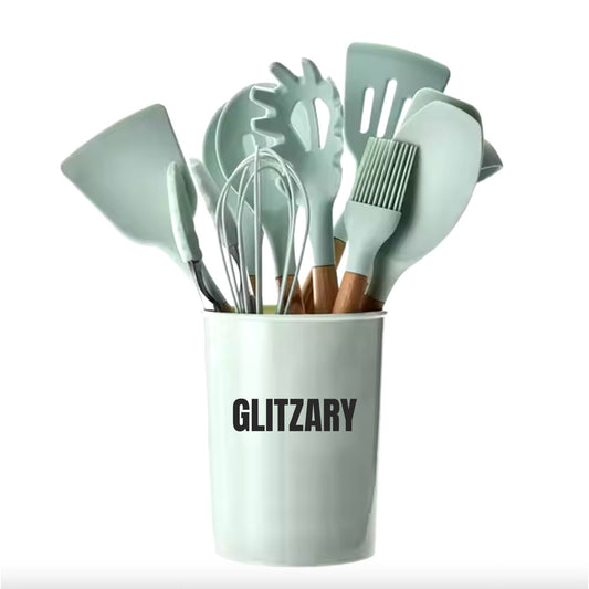 12-Pcs Silicone Kitchen Utensils Set