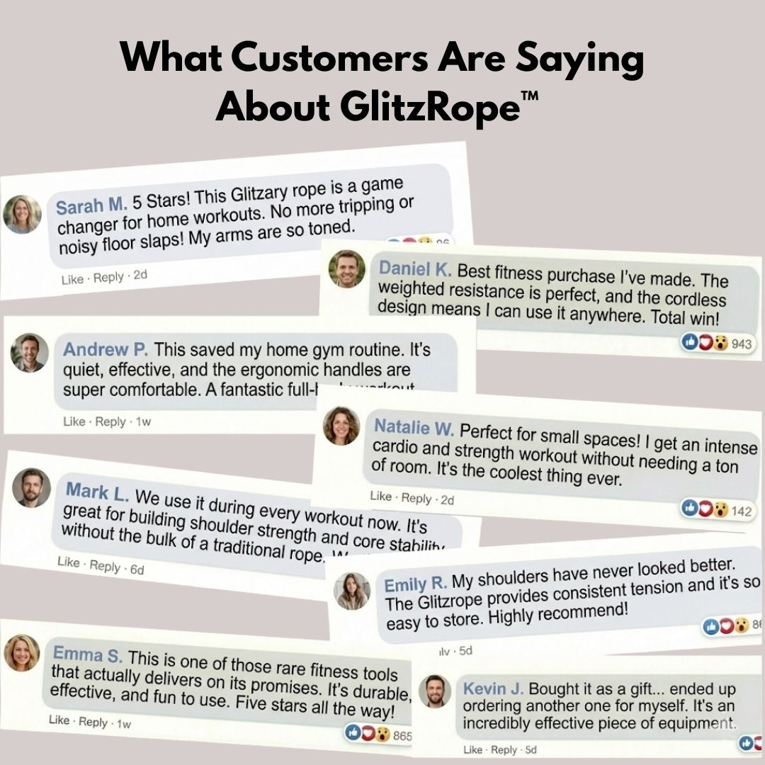 GlitzRope™ Cordless Battle Rope